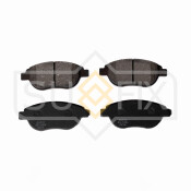 Колодки тормозные дисковые Sufix, передние, комплект на ось (4 шт), арт. SX-1094