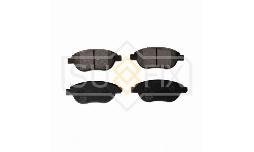 Колодки тормозные дисковые Sufix, передние, комплект на ось (4 шт), арт. SX-1094