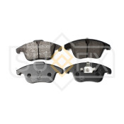 Колодки тормозные дисковые Sufix, передние, комплект на ось (4 шт), арт. SX-1134