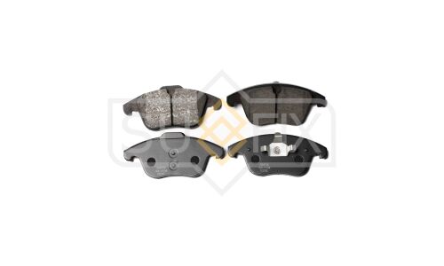 Колодки тормозные дисковые Sufix, передние, комплект на ось (4 шт), арт. SX-1134