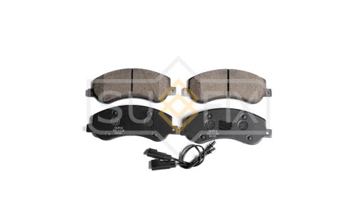 Колодки тормозные дисковые Sufix, передние, комплект на ось (4 шт), арт. SX-1139