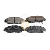 Колодки тормозные дисковые Sufix, передние, комплект на ось (4 шт), арт. SX-1153