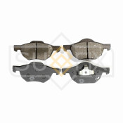 Колодки тормозные дисковые Sufix, передние, комплект на ось (4 шт), арт. SX-1159