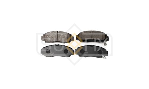 Колодки тормозные дисковые Sufix, передние, комплект на ось (4 шт), арт. SX-1165