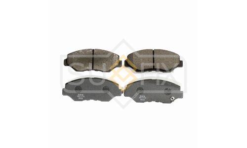 Колодки тормозные дисковые Sufix, передние, комплект на ось (4 шт), арт. SX-1172