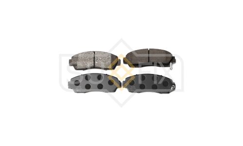 Колодки тормозные дисковые Sufix, передние, комплект на ось (4 шт), арт. SX-1176