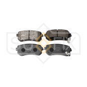 Колодки тормозные дисковые Sufix, задние, комплект на ось (4 шт), арт. SX-1182