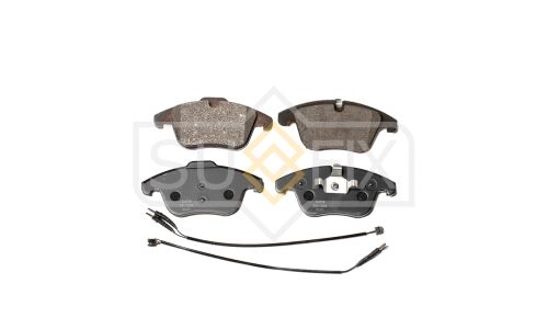 Колодки тормозные дисковые Sufix, передние, комплект на ось (4 шт), арт. SX-1228