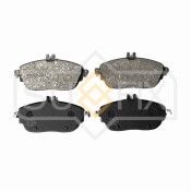 Колодки тормозные дисковые Sufix, передние, комплект на ось (4 шт), арт. SX-1299