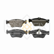 Колодки тормозные дисковые Sufix, передние, комплект на ось (4 шт), арт. SX-1313