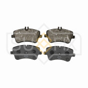 Колодки тормозные дисковые Sufix, передние, комплект на ось (4 шт), арт. SX-1314