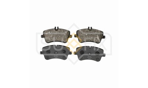Колодки тормозные дисковые Sufix, передние, комплект на ось (4 шт), арт. SX-1314