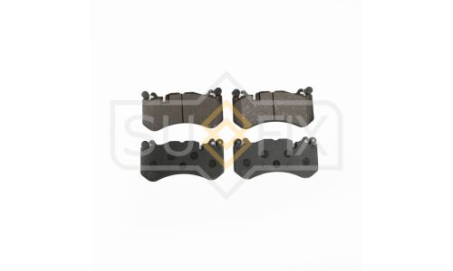 Колодки тормозные дисковые Sufix, передние, комплект на ось (4 шт), арт. SX-1316