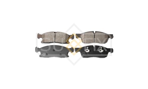 Колодки тормозные дисковые Sufix, передние, комплект на ось (4 шт), арт. SX-1327