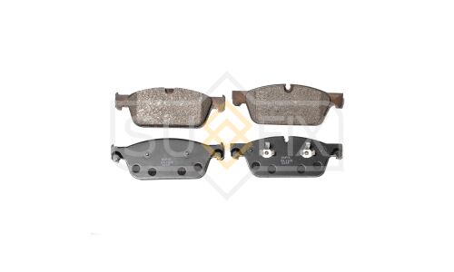 Колодки тормозные дисковые Sufix, передние, комплект на ось (4 шт), арт. SX-1329