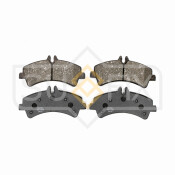 Колодки тормозные дисковые Sufix, задние, комплект на ось (4 шт), арт. SX-1338