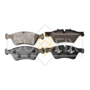 Колодки тормозные дисковые Sufix, передние, комплект на ось (4 шт), арт. SX-1340