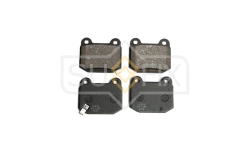 Колодки тормозные дисковые Sufix, задние, комплект на ось (4 шт), арт. SX-1348