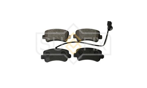 Колодки тормозные дисковые Sufix, задние, комплект на ось (4 шт), арт. SX-1394
