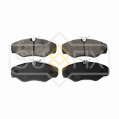 Колодки тормозные дисковые Sufix, передние, комплект на ось (4 шт), арт. SX-1397