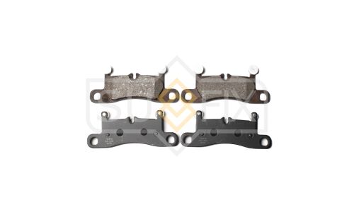 Колодки тормозные дисковые Sufix, задние, комплект на ось (4 шт), арт. SX-1405