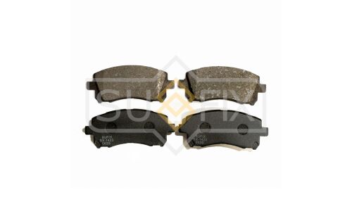 Колодки тормозные дисковые Sufix, передние, комплект на ось (4 шт), арт. SX-1423