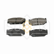 Колодки тормозные дисковые Sufix, передние, комплект на ось (4 шт), арт. SX-1434