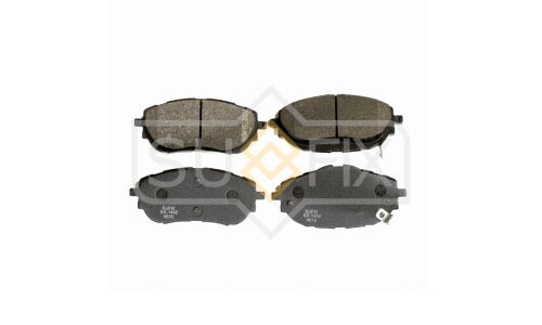 Колодки тормозные дисковые Sufix, передние, комплект на ось (4 шт), арт. SX-1442