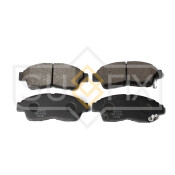 Колодки тормозные дисковые Sufix, передние, комплект на ось (4 шт), арт. SX-1456