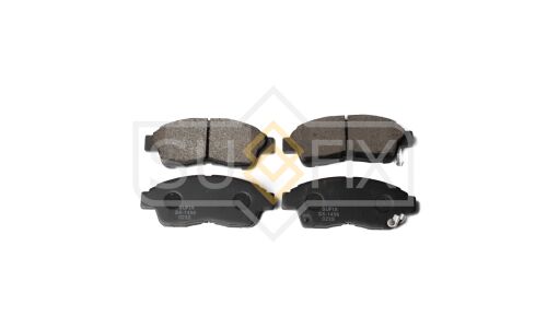 Колодки тормозные дисковые Sufix, передние, комплект на ось (4 шт), арт. SX-1456