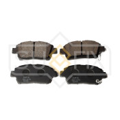 Колодки тормозные дисковые Sufix, передние, комплект на ось (4 шт), арт. SX-1470