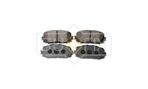 Колодки тормозные дисковые Sufix, передние, комплект на ось (4 шт), арт. SX-1496