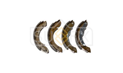 Колодки тормозные барабанные Sufix, комплект на ось (4 шт), арт. SY-1004