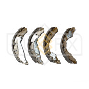 Колодки тормозные барабанные Sufix, комплект на ось (4 шт), арт. SY-1006