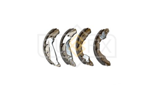 Колодки тормозные барабанные Sufix, комплект на ось (4 шт), арт. SY-1006