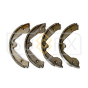 Колодки тормозные барабанные Sufix, комплект на ось (4 шт), арт. SY-1007