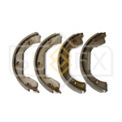 Колодки тормозные барабанные Sufix, комплект на ось (4 шт), арт. SY-1008