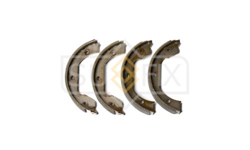 Колодки тормозные барабанные Sufix, комплект на ось (4 шт), арт. SY-1008