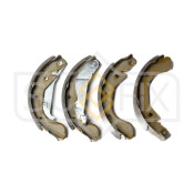 Колодки тормозные барабанные Sufix, комплект на ось (4 шт), арт. SY-1009