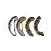 Колодки тормозные барабанные Sufix, комплект на ось (4 шт), арт. SY-1011