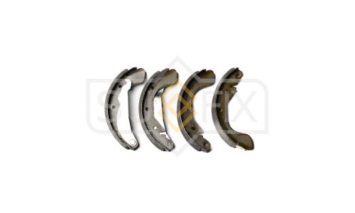 Колодки тормозные барабанные Sufix, комплект на ось (4 шт), арт. SY-1011