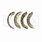 Колодки тормозные барабанные Sufix, комплект на ось (4 шт), арт. SY-1013