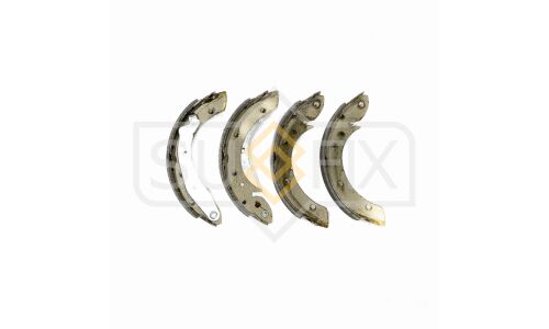 Колодки тормозные барабанные Sufix, комплект на ось (4 шт), арт. SY-1013