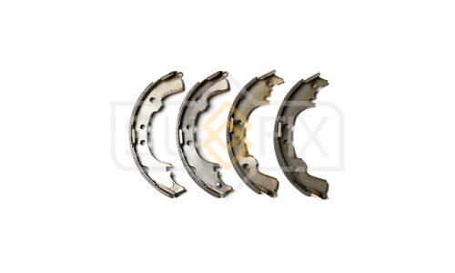 Колодки тормозные барабанные Sufix, комплект на ось (4 шт), арт. SY-1015