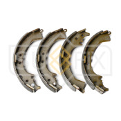 Колодки тормозные барабанные Sufix, комплект на ось (4 шт), арт. SY-1016