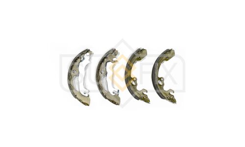 Колодки тормозные барабанные Sufix, комплект на ось (4 шт), арт. SY-1019