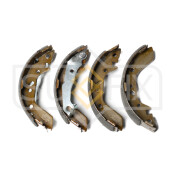 Колодки тормозные барабанные Sufix, комплект на ось (4 шт), арт. SY-1023