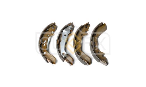 Колодки тормозные барабанные Sufix, комплект на ось (4 шт), арт. SY-1023