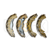 Колодки тормозные барабанные Sufix, комплект на ось (4 шт), арт. SY-1027