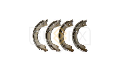 Колодки тормозные барабанные Sufix, комплект на ось (4 шт), арт. SY-1029